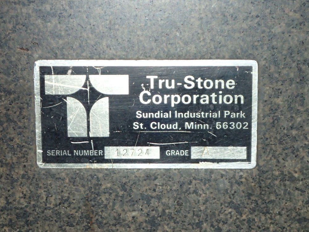 Tru Stone Corp. Portable Granite Surface Plate