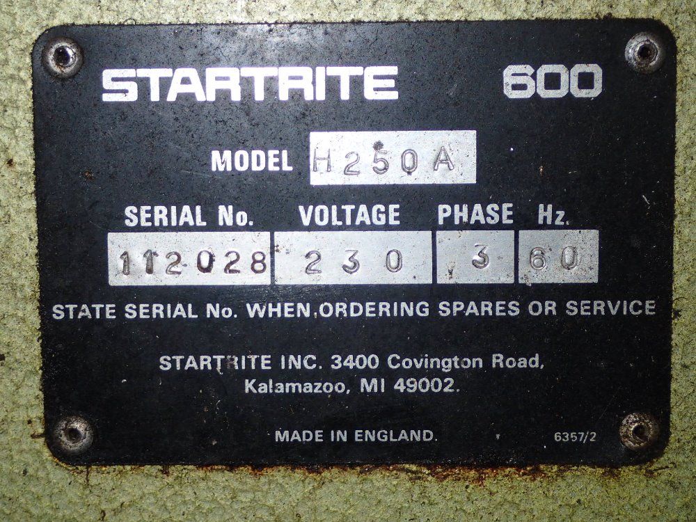 Startrite Horizontal Band Saw