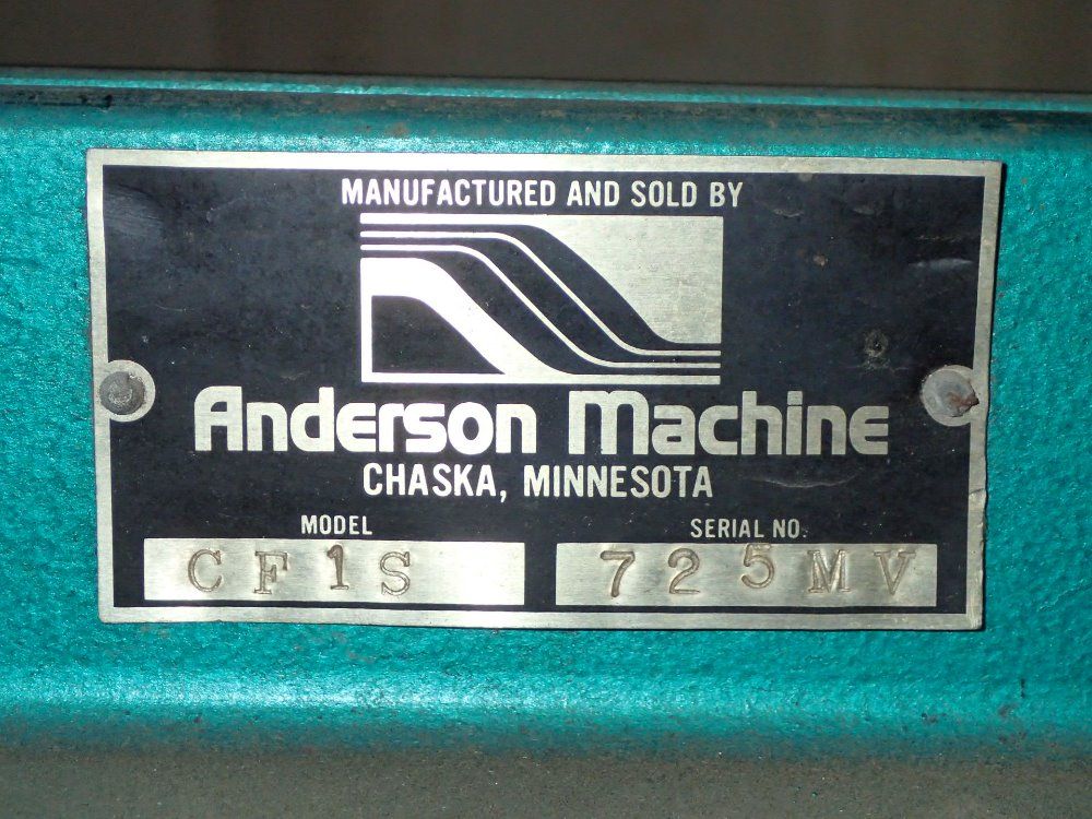 Anderson Machine Cushion Filler