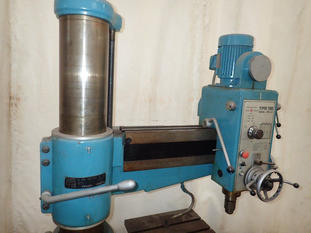 Production Tool Supply 8" X 2' 8'' Arm Radial Arm Drill - Tpr-720