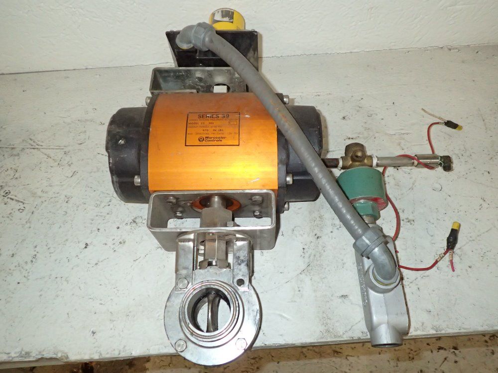 Worcester Controls Automatic Butterfly Valve