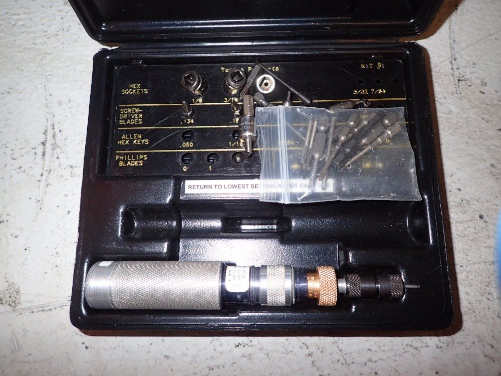 Utica/apex-coopertools Torque Screwdriver