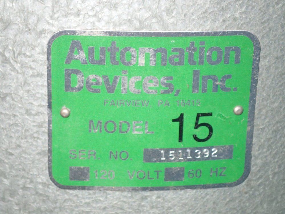 Automation Devices Inc. Vibratory Bowl/feeder