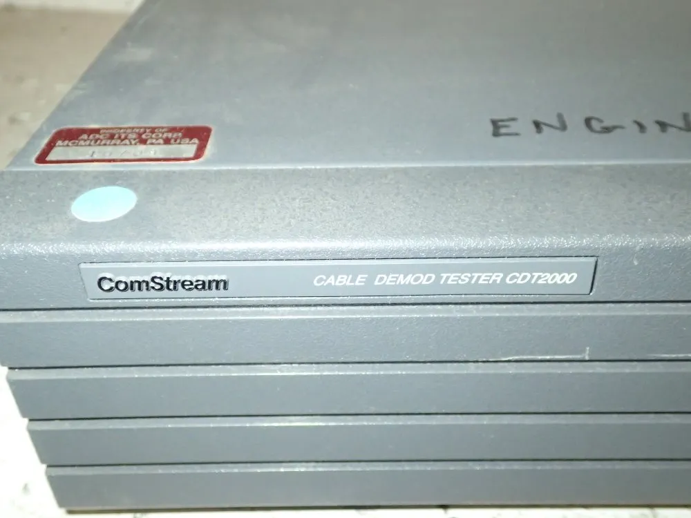 Comstream Cable Demod Tester