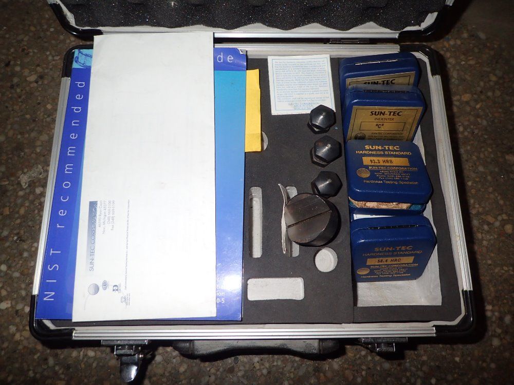 Rockwell/sun-tec Corp. Hardness Testing Set
