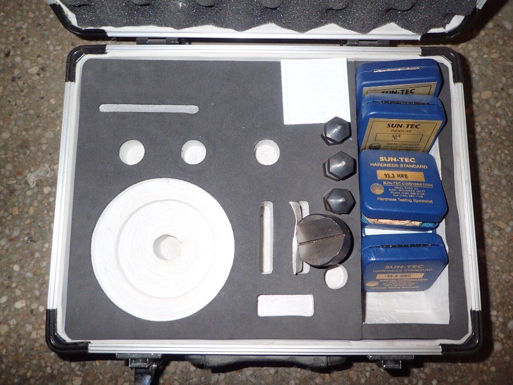 Rockwell/sun-tec Corp. Hardness Testing Set