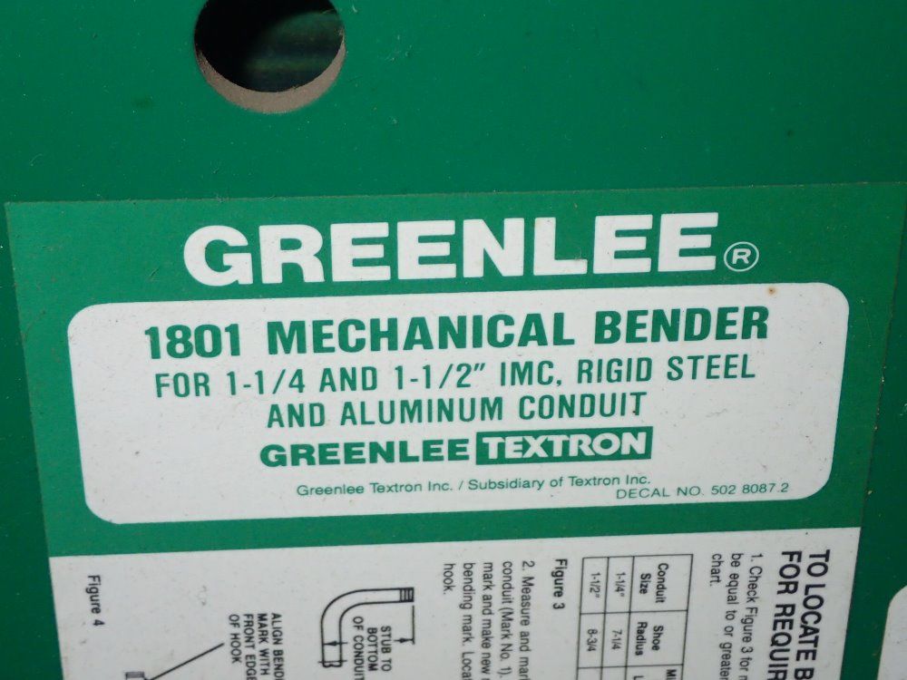 Greenlee Conduit Bender