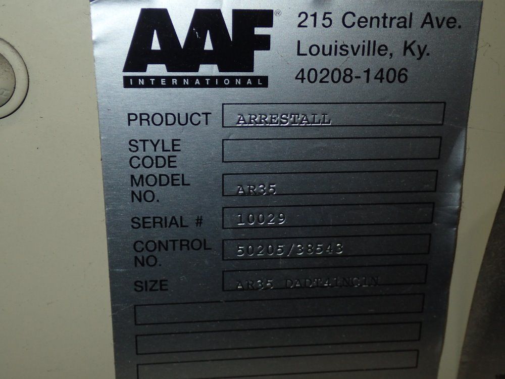 Arrest All Dust Collector