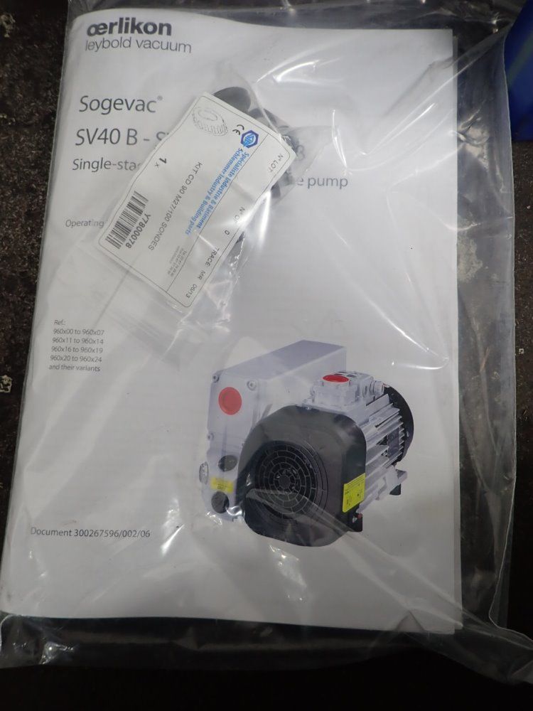 Oerlikon Vacuum Pump