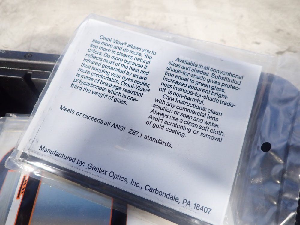 Gentex Optics Welding Filter Plates