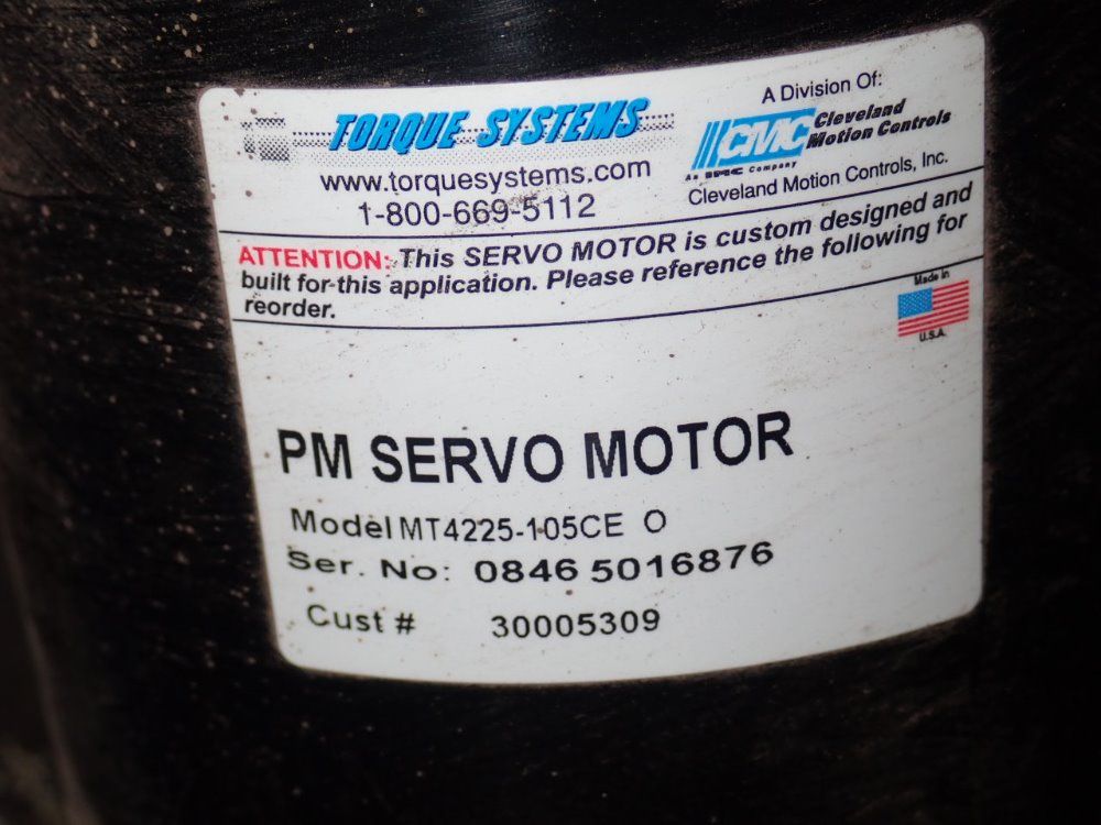 Torque Systems/cmc Servo Motor