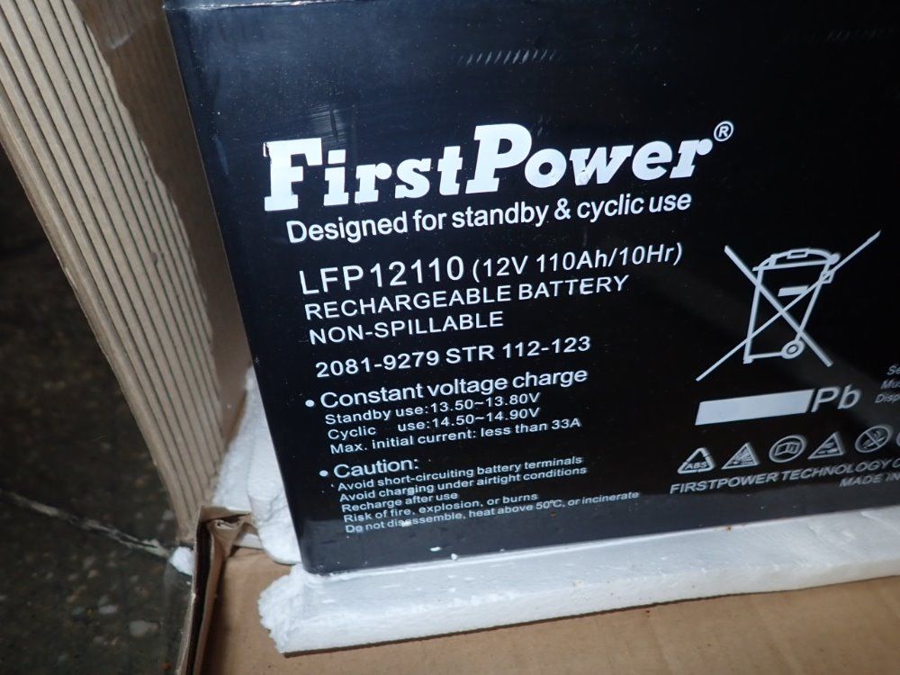 First Power Rechargeable Battery