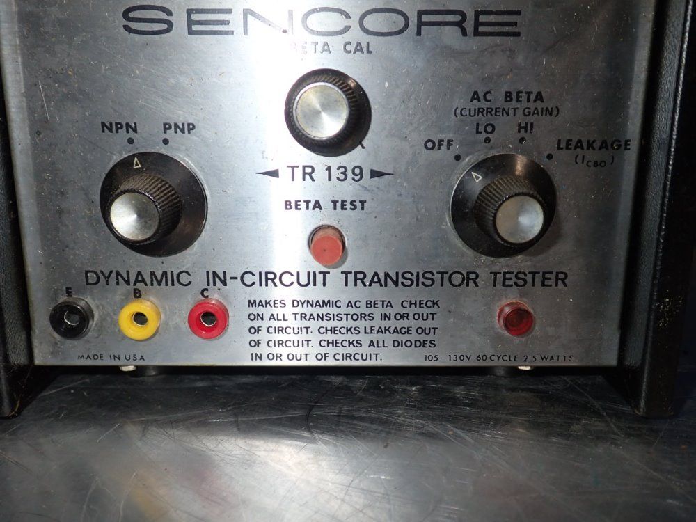 Sencore Transistor Checker