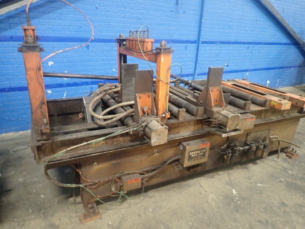 H E & M Horizontal Bandsaw