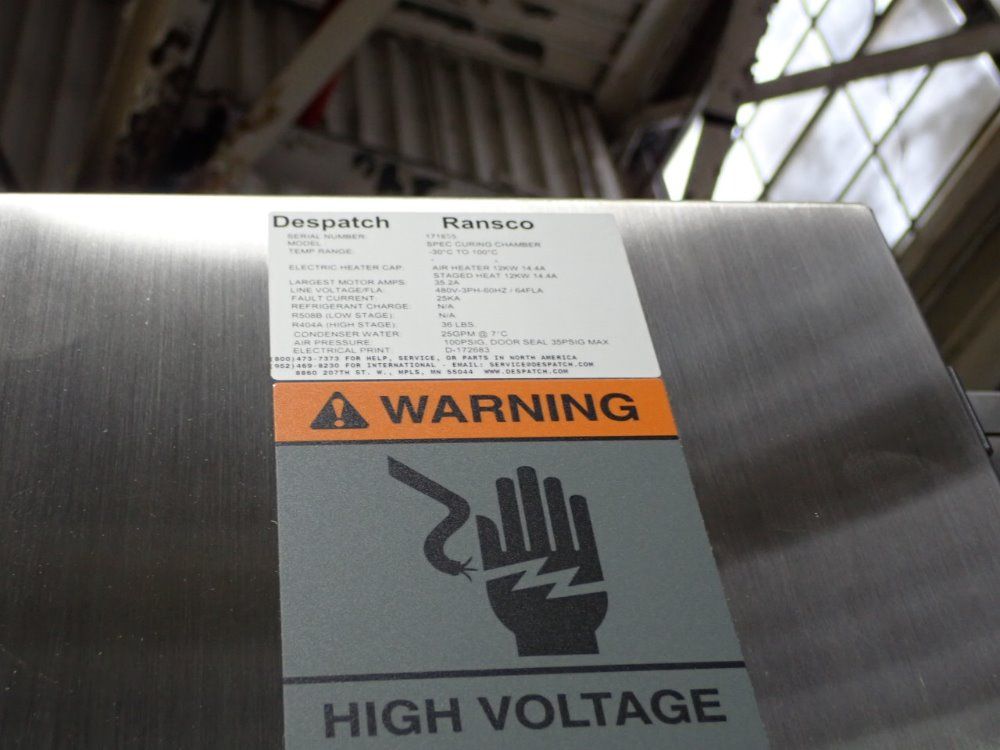 Ransco Curing Chamber