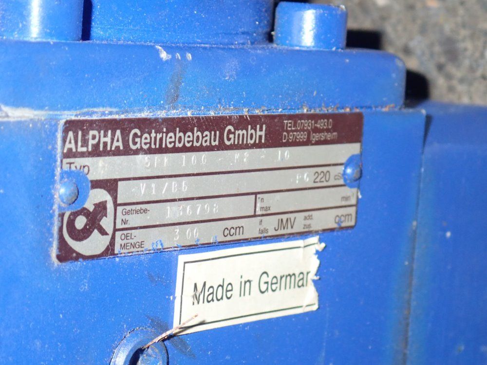 Alpha Servo Gear Drive