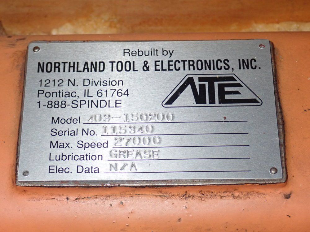 Northland Tool & Electronics Electric Spindle
