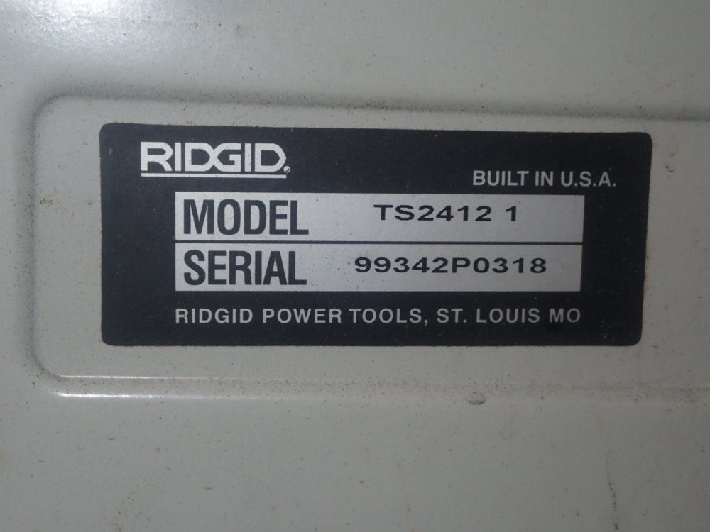 Ridgid Table Saw
