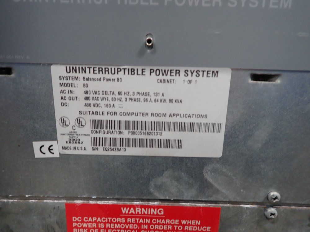 International Power Machines Uninterruptible Power Supply