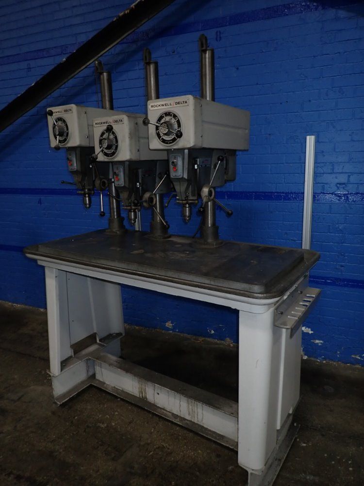 Rockwell/delta 3 Headed Drill Press