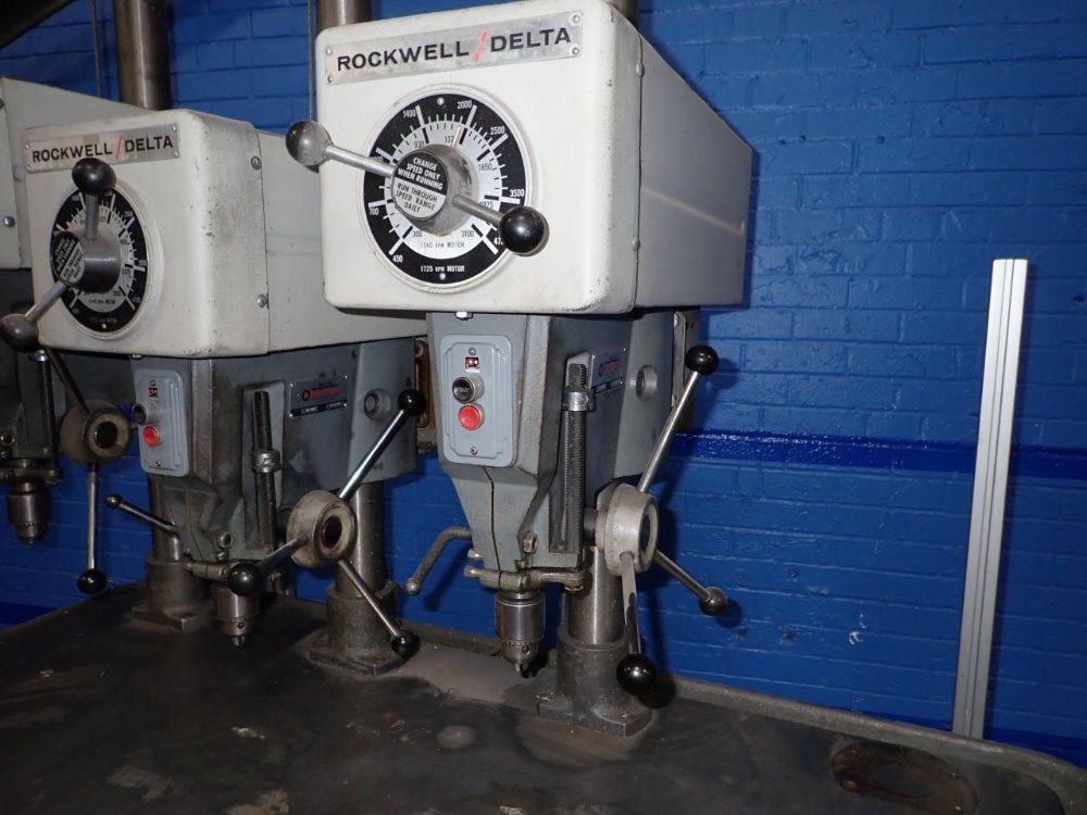 Rockwell/delta 3 Headed Drill Press