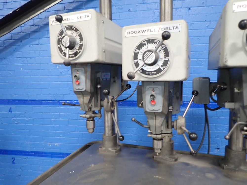 Rockwell/delta 3 Headed Drill Press