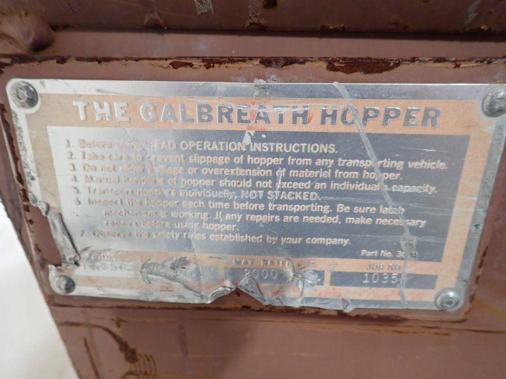 Galbreath Self Dumping Hopper