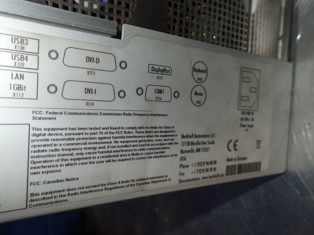 Beckhoff Industrial Computer