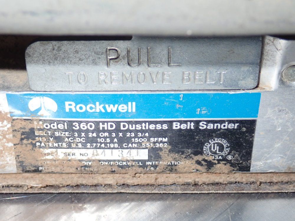 Rockwell Belt Sander