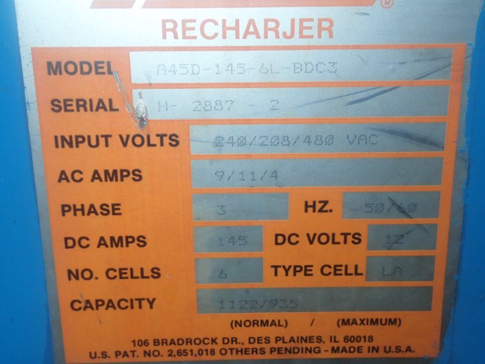Electric Battery Corp Battery Charger