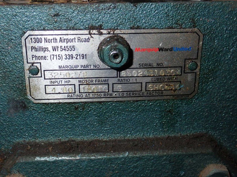 Marquip Gear Reducer