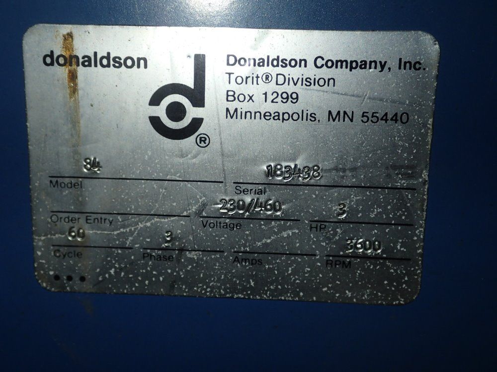 Donaldson Dust Collector