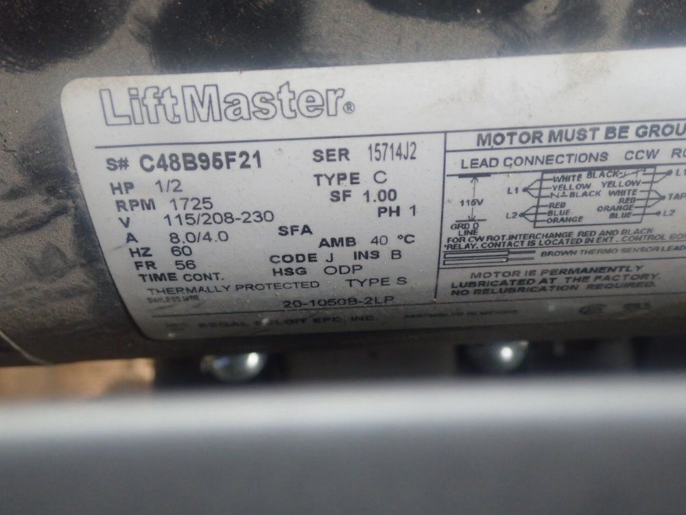 Liftmaster Garage / Dock Door W/ Lift