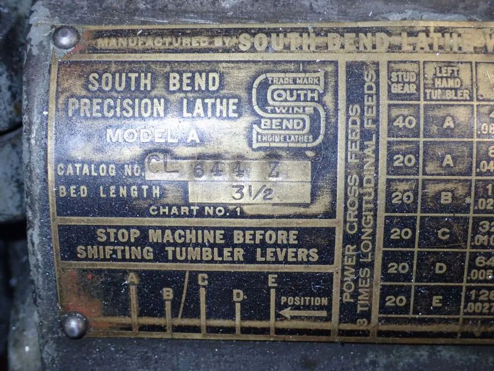 South Bend Lathe