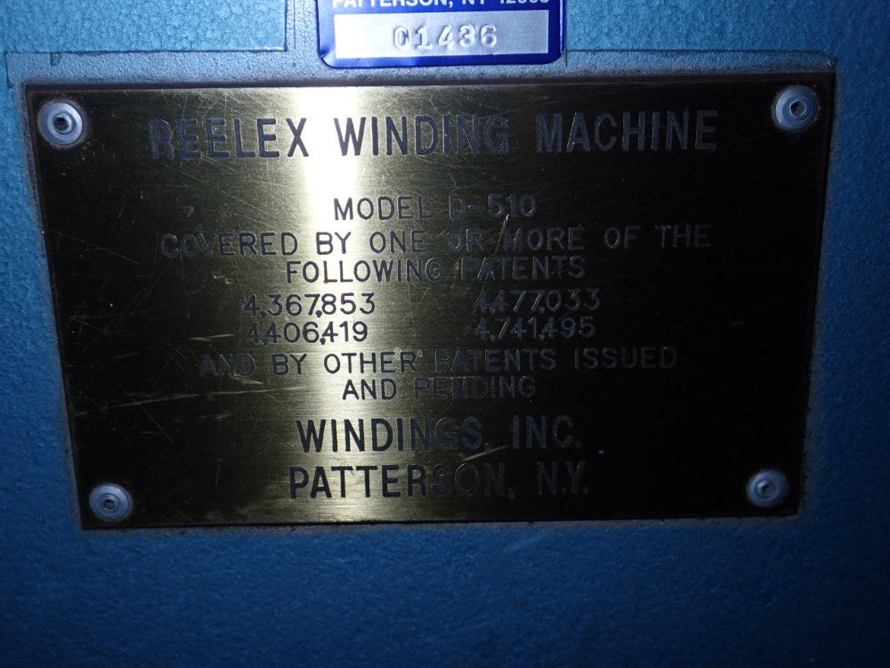 Windings Reelex Winding Machine