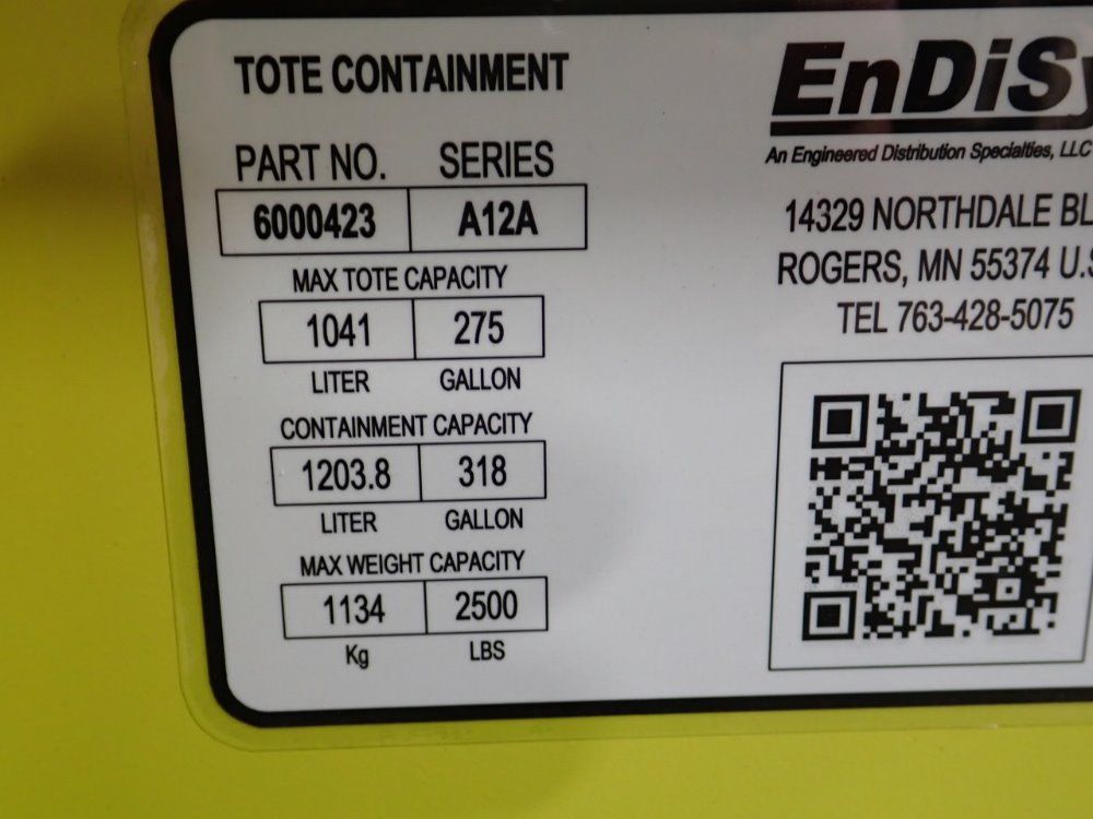 Endisys Spill Containment Skid