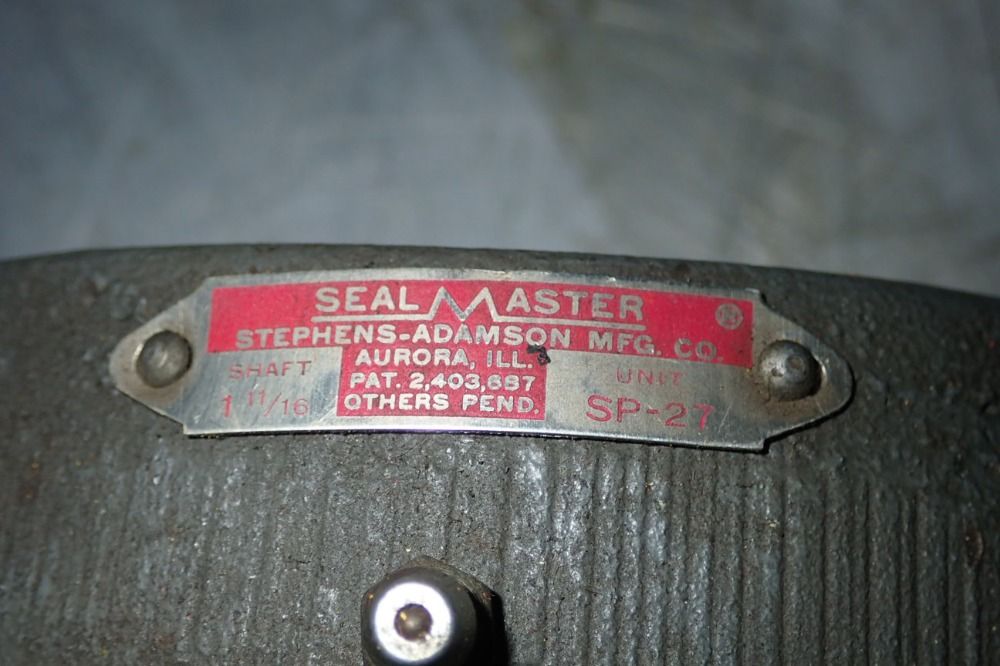 Sealmaster Pillow Block Bearing