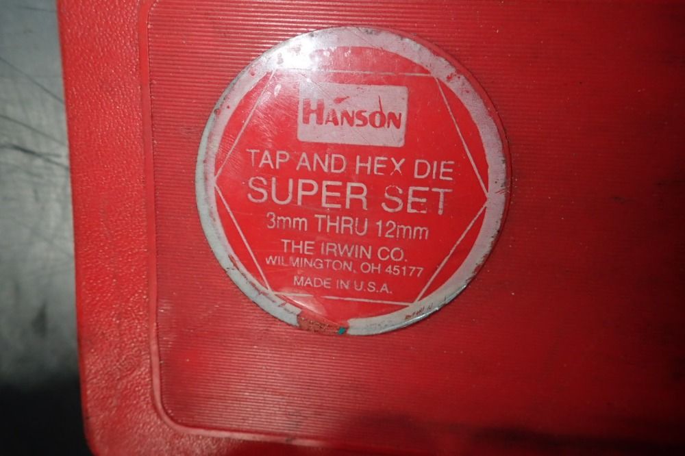 Hanson Tap/hex Die Set