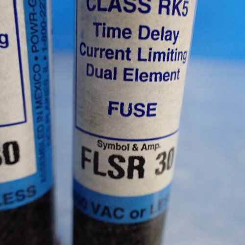 Littelfuse 2 Littelfuse, Flsr 30 Time Delay Current Limiting Fuses 30a 600v - Flsr 30