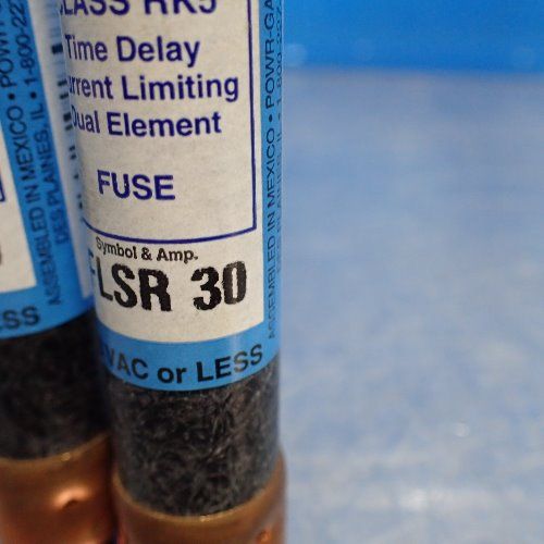 Littelfuse 2 Littelfuse, Flsr 30 Time Delay Current Limiting Fuses 30a 600v - Flsr 30