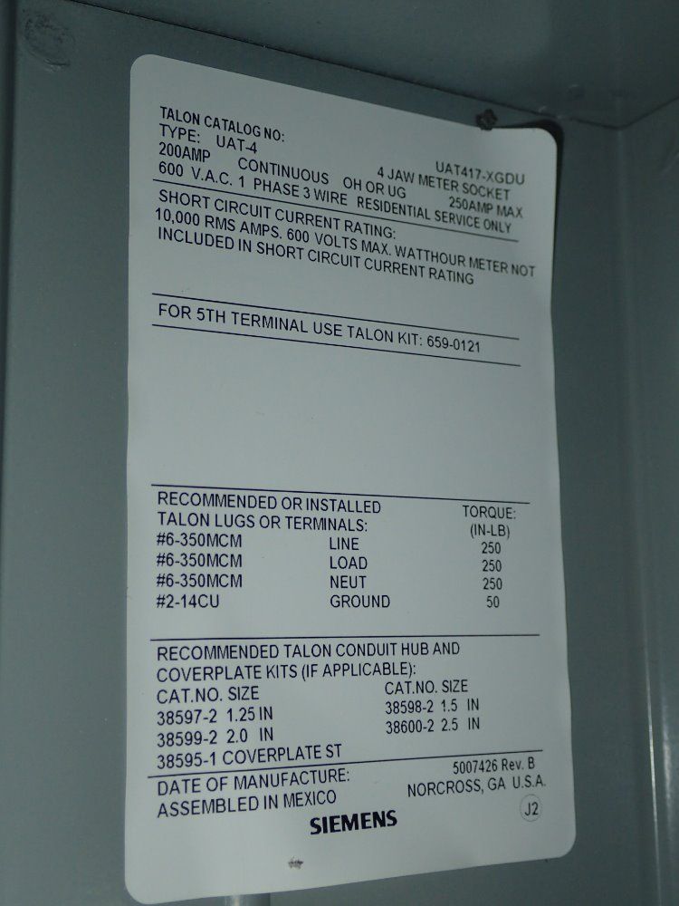 Talon Electrical Enclosure