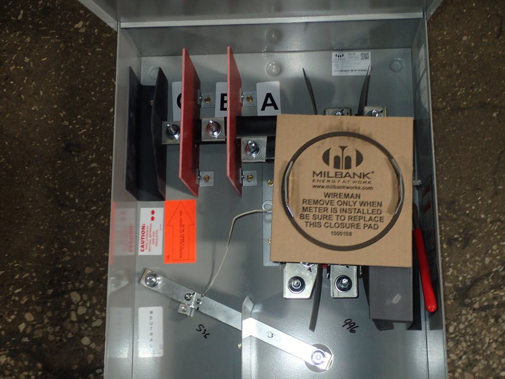 Milbank Electrical Enclosure