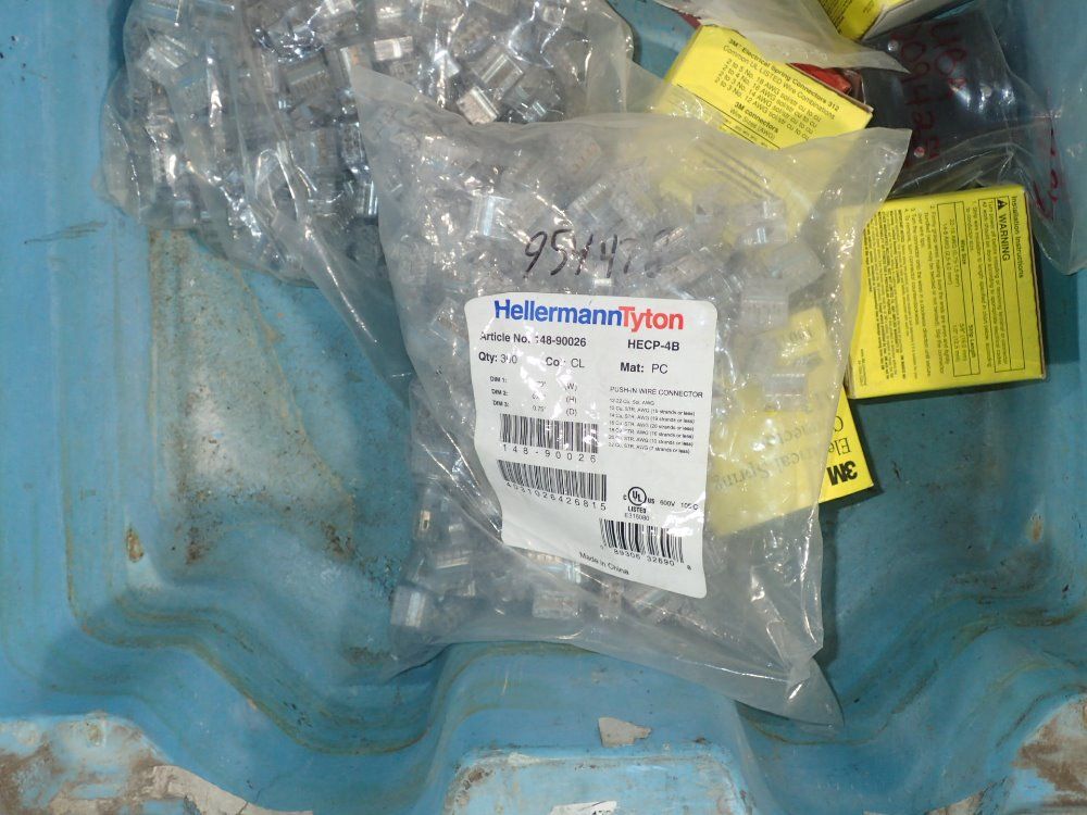 Hellerman Tyton Push In Wire Connectors