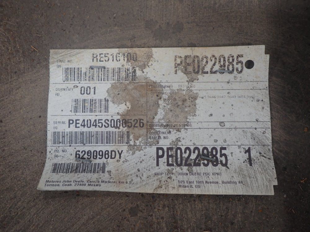 John Deere Engine Block