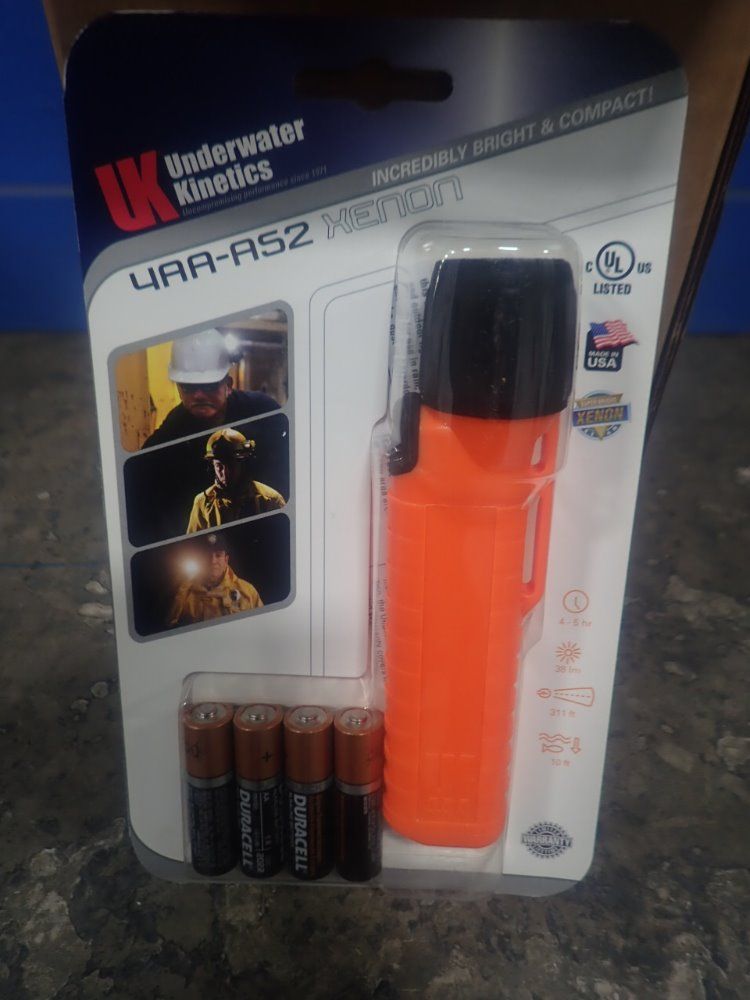 Underwater Kinetics Flashlights