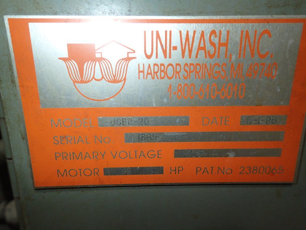 Uni-wash Wet Type Dust Collector