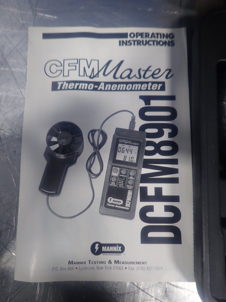 Mannix Thermo-anemometer