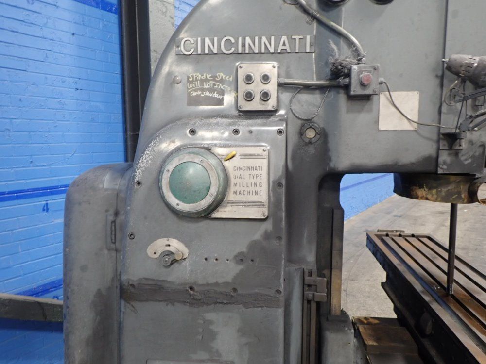 Cincinnati Dial Type Milling Machine