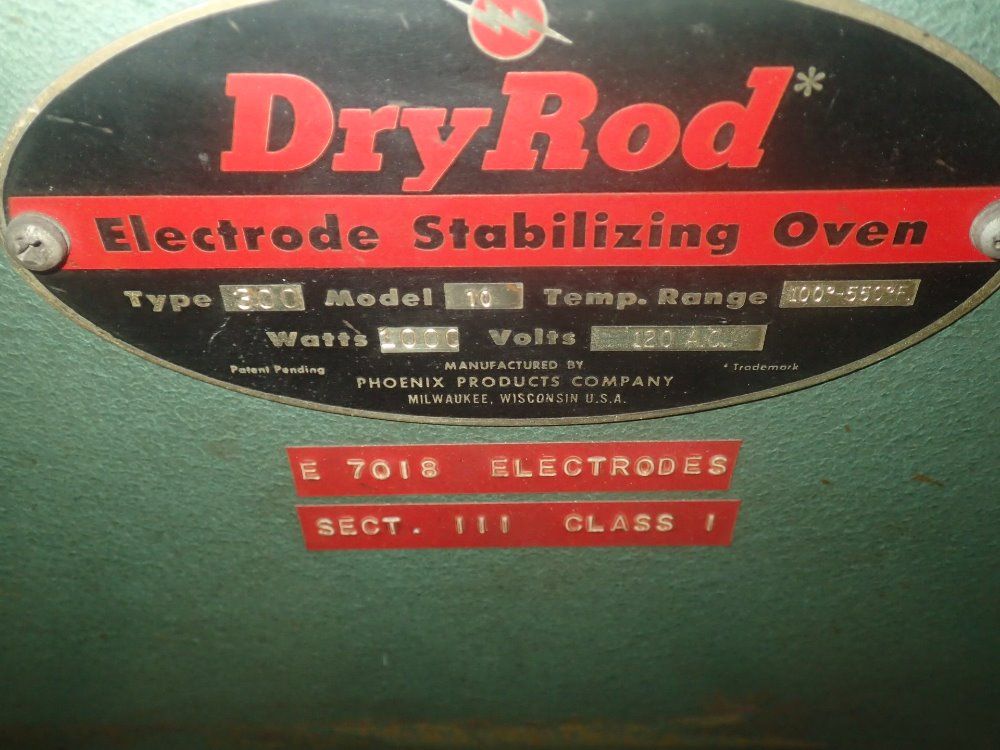 Dryrod Electrode Stabilizing Oven