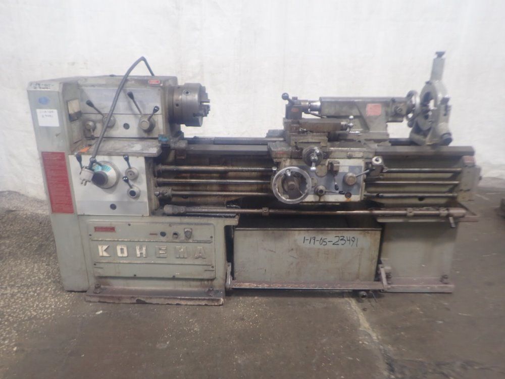 Korea Heavy Machinery Gap-bed Lathe